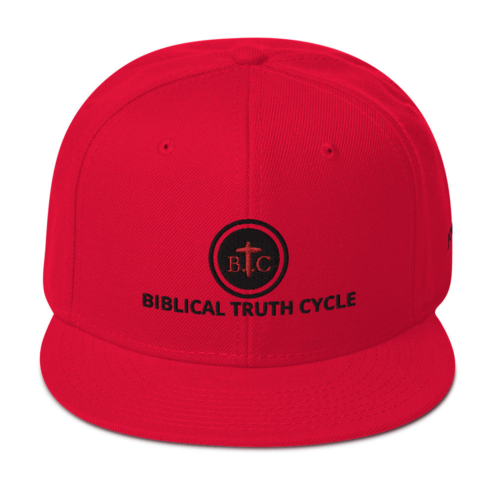 Biblical Truth Cycle - Snapback Hat - (Logo II) _ Embroidered