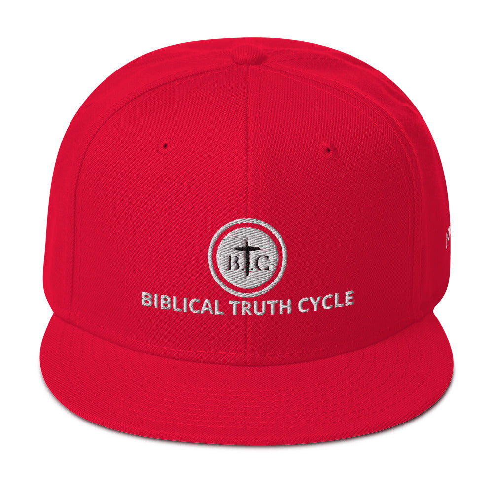 Biblical Truth Cycle - Snapback Hat (Logo II) _ Embroidered