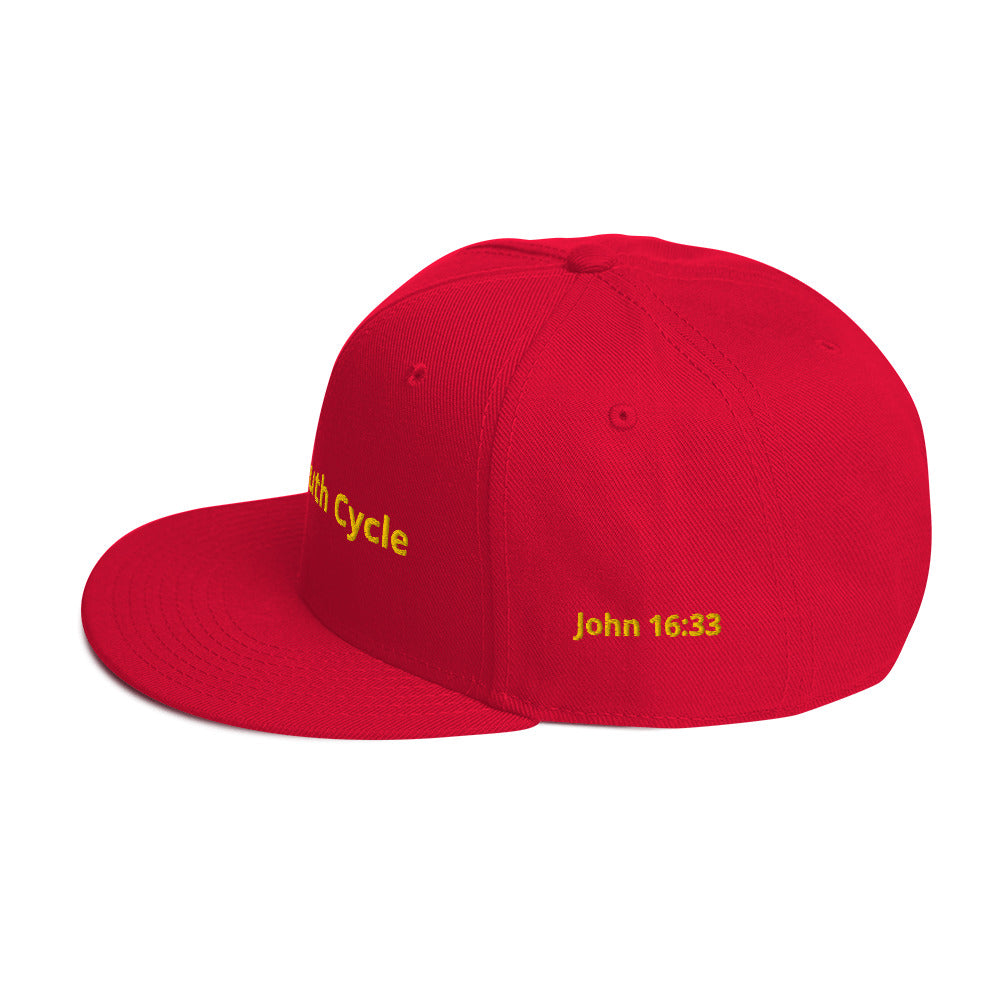 Biblical Truth Cycle - Snapback Hat _ Embroidered