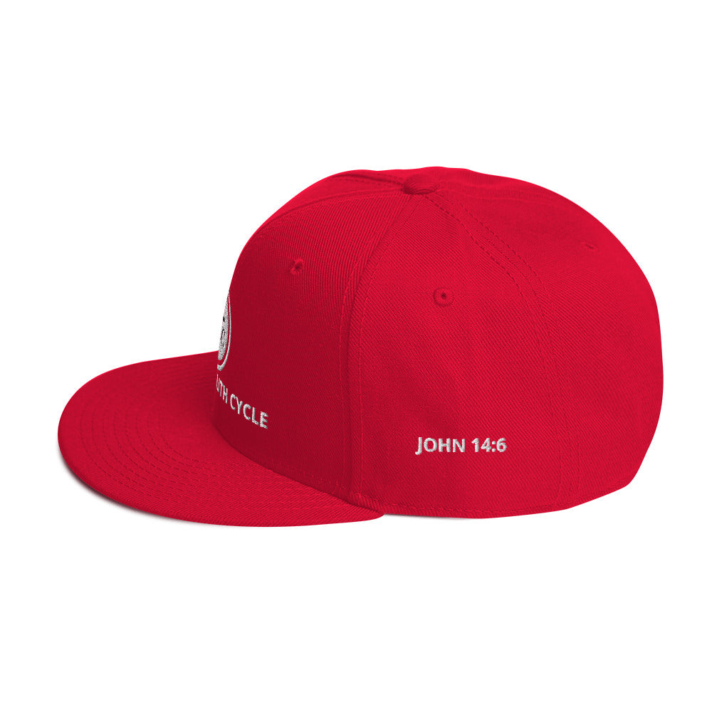 Biblical Truth Cycle - Snapback Hat (Logo II) _ Embroidered