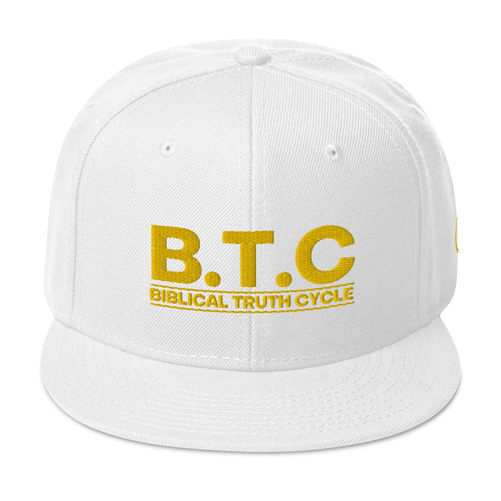 Biblical Truth Cycle - Snapback Hat (Acronym)_ Embroidered