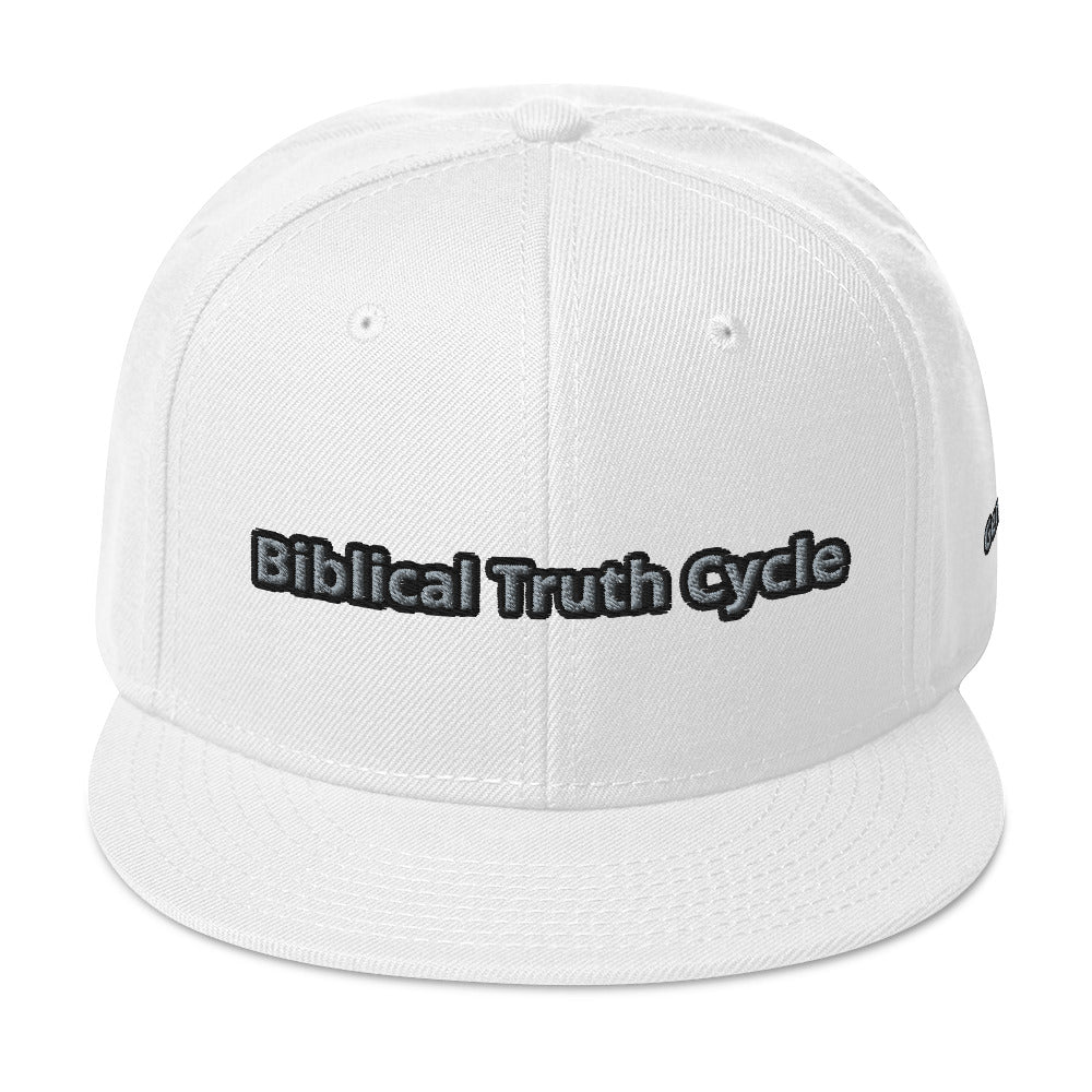 Biblical Truth Cycle - Snapback Hat _ Embroidered
