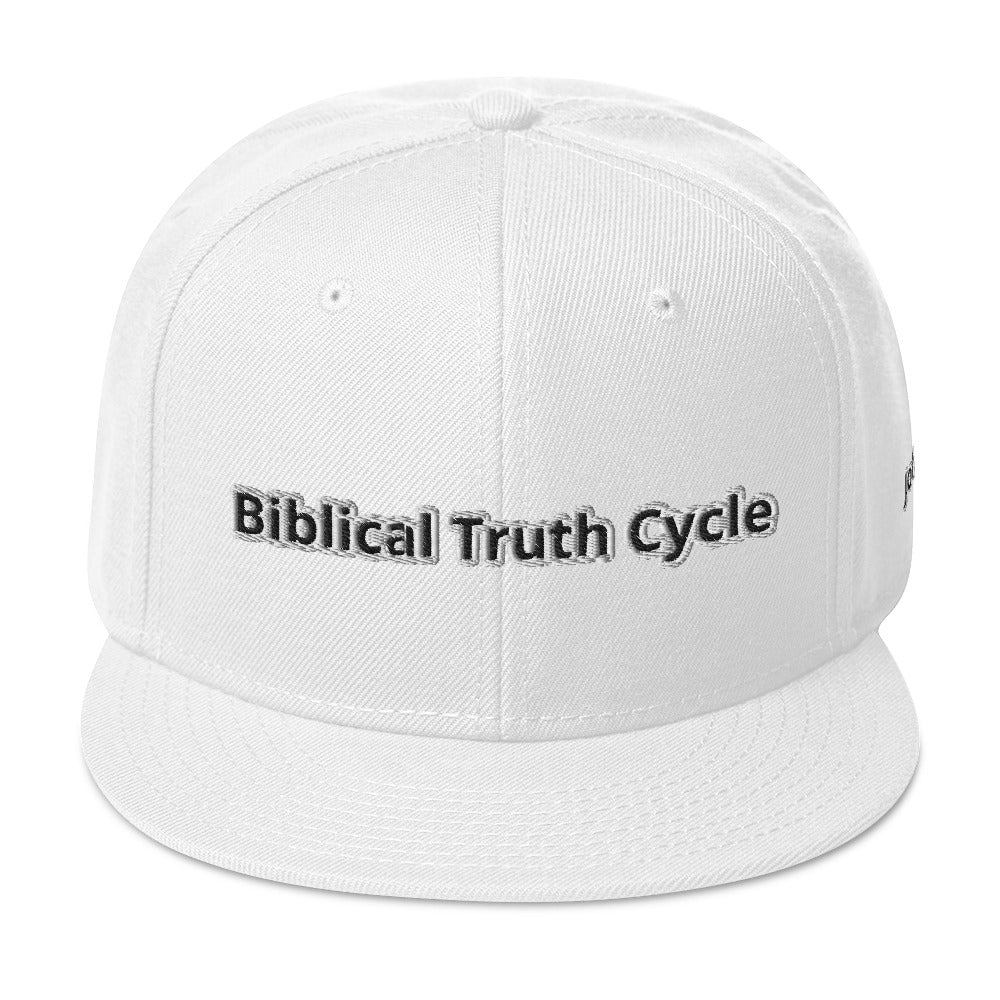 Biblical Truth Cycle - Snapback Hat _ Embroidered