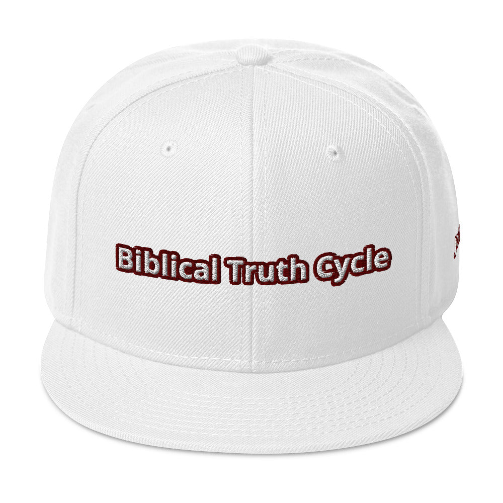 Biblical Truth Cycle - Snapback Hat _ Embroidered