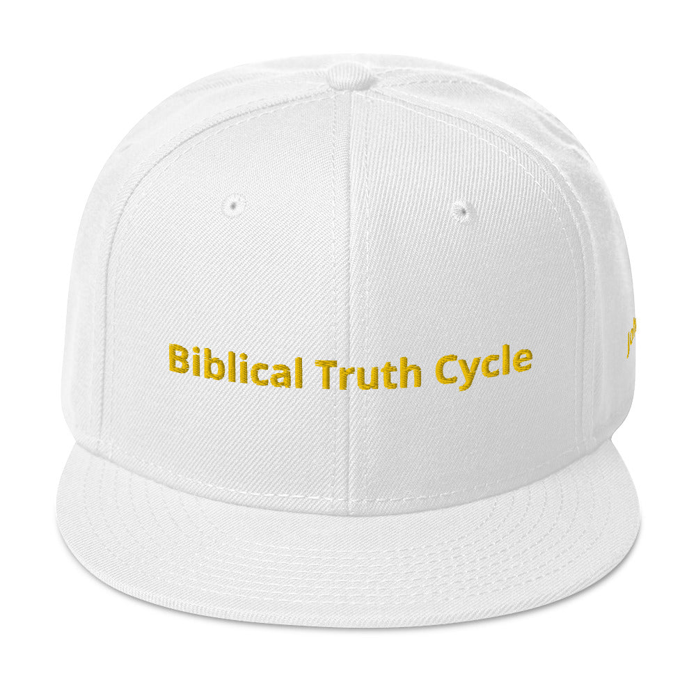 Biblical Truth Cycle - Snapback Hat _ Embroidered
