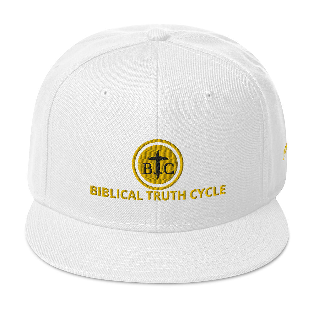 Biblical Truth Cycle - Snapback Hat (Logo II) _ Embroidered