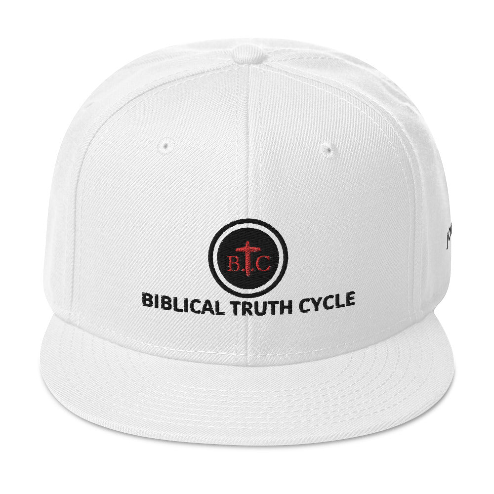 Biblical Truth Cycle - Snapback Hat - (Logo II) _ Embroidered