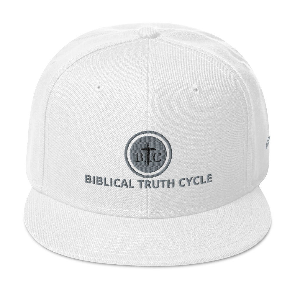 Biblical Truth Cycle - Snapback Hat (Logo II) _ Embroidered