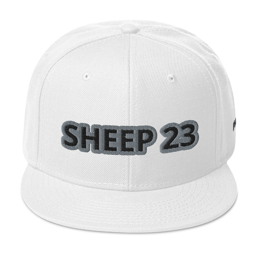 Sheep 23 - Snapback Hat _ Embroidered