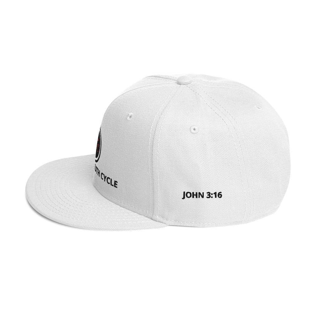 Biblical Truth Cycle - Snapback Hat - (Logo II) _ Embroidered