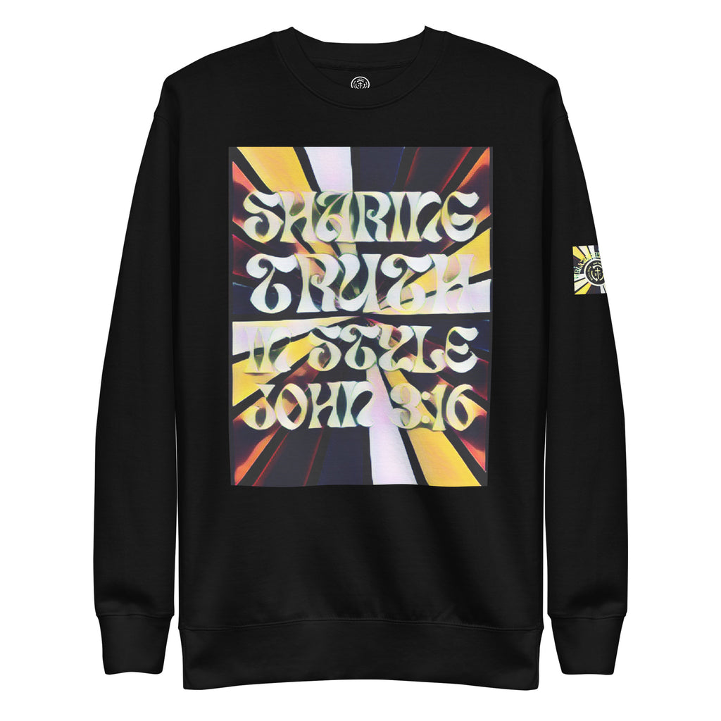 Biblical Truth Cycle - Unisex Sweatshirt (Retro)