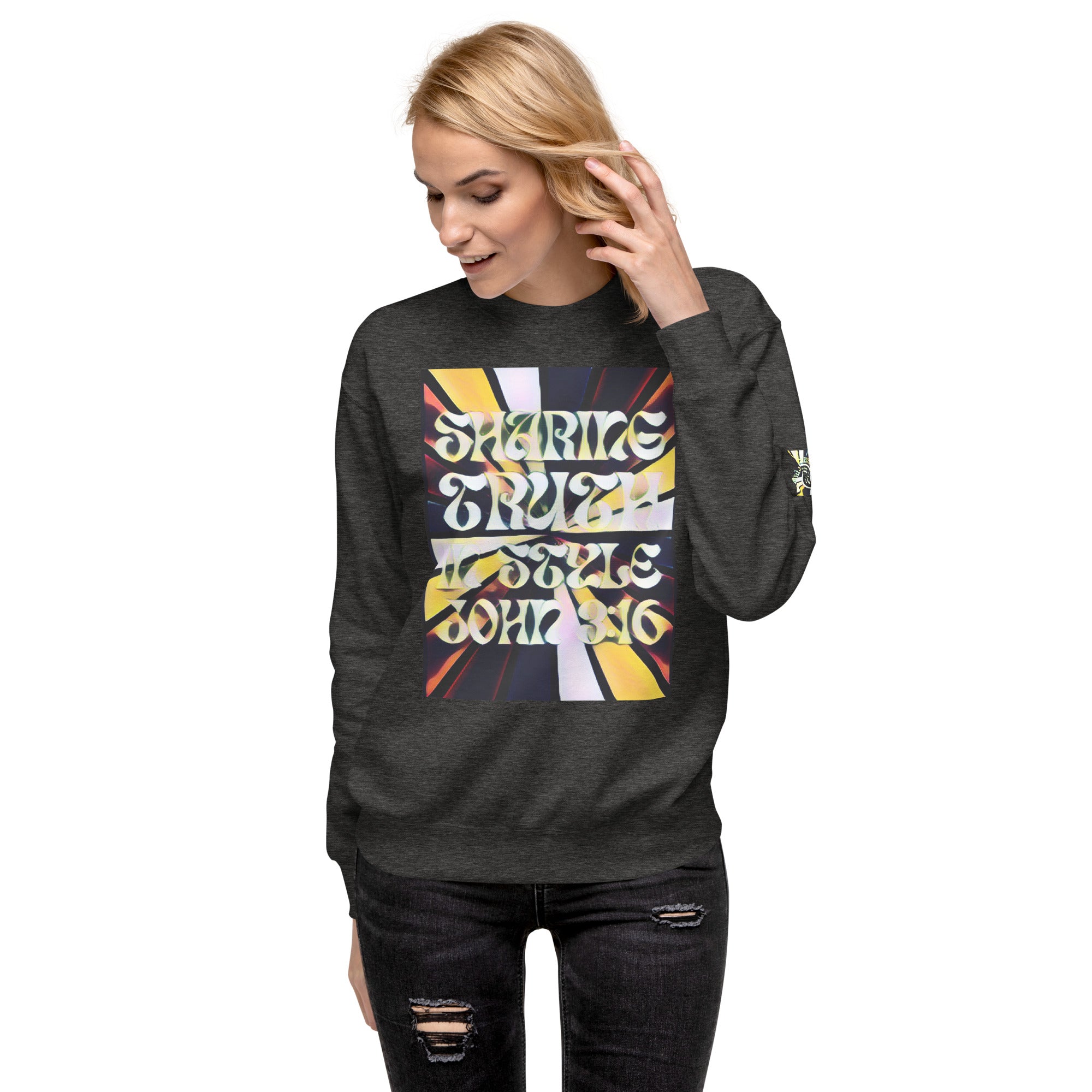 Biblical Truth Cycle - Unisex Sweatshirt (Retro)