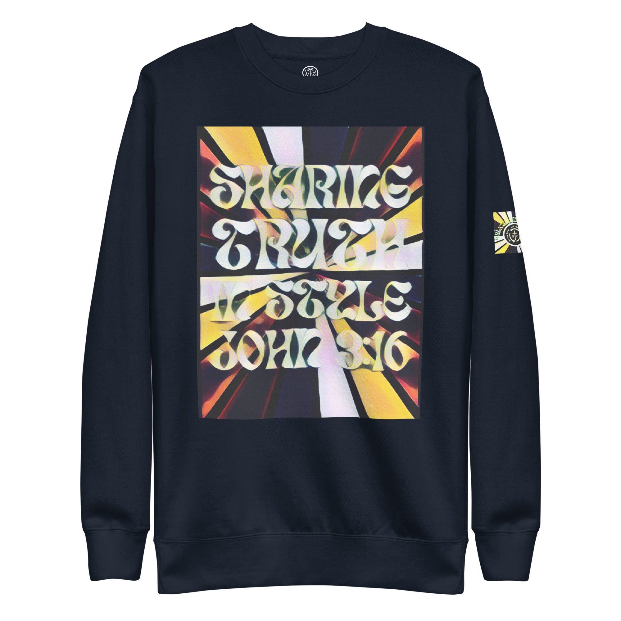 Biblical Truth Cycle - Unisex Sweatshirt (Retro)