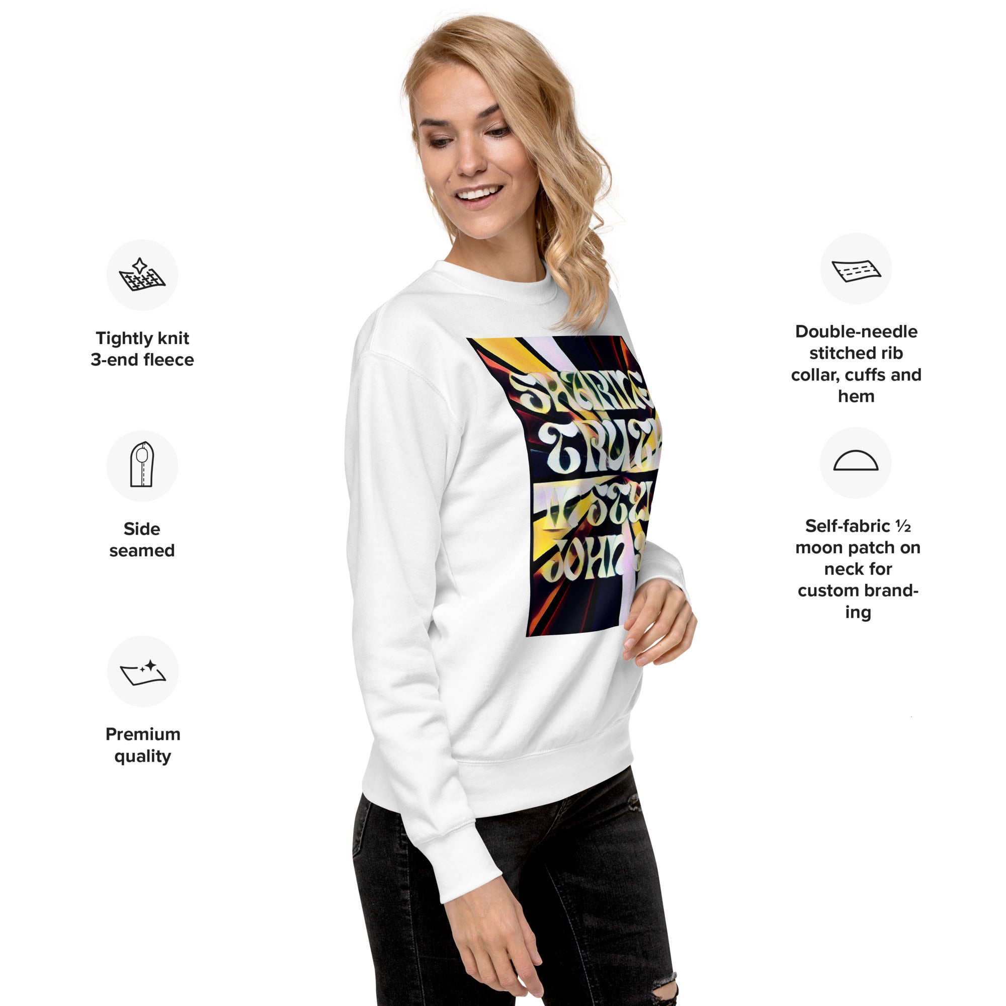Biblical Truth Cycle - Unisex Sweatshirt (Retro)