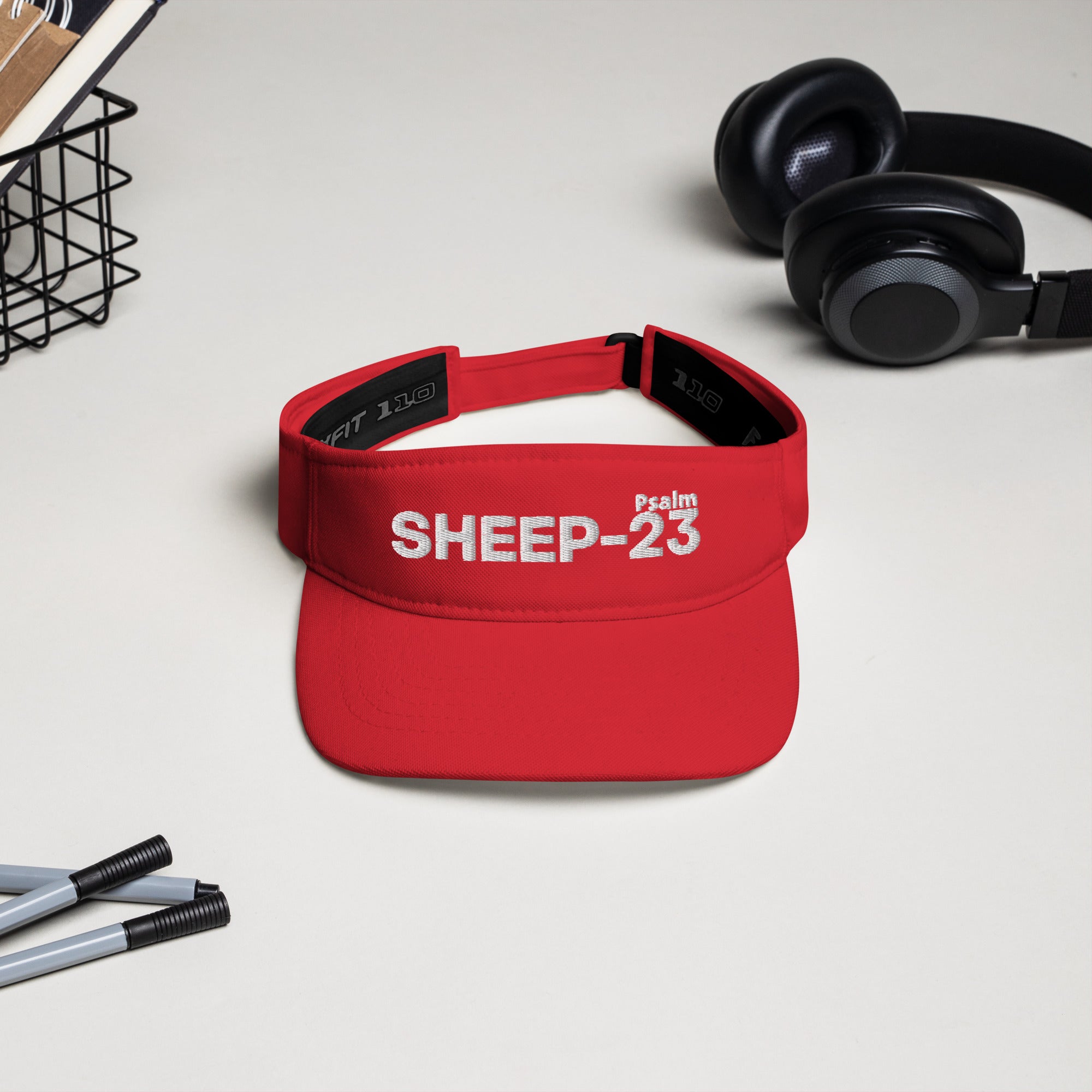 Sheep 23 - Visor_ Embroidered